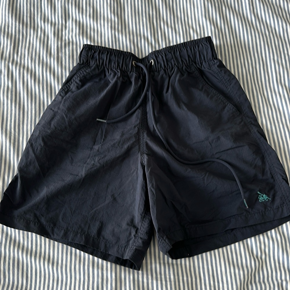 Dark Blue Swim Trunks
